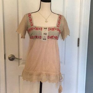 Free People boho top